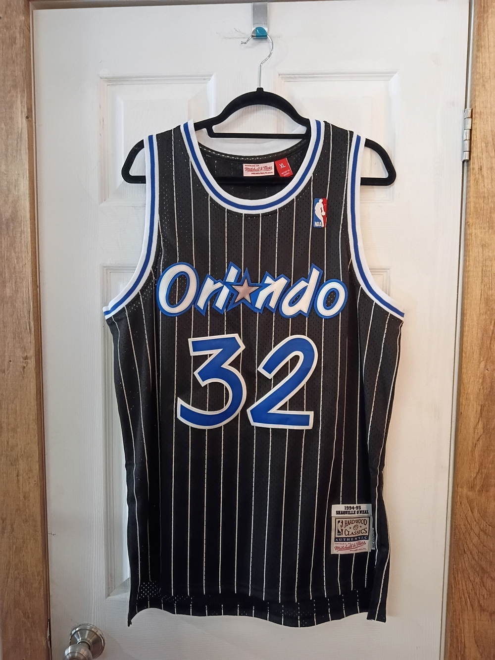 Orlando Magic Shaquille O'Neil Mitchell and Ness Basketball Jersey Size XL